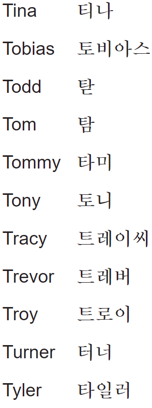 my name in korean T2