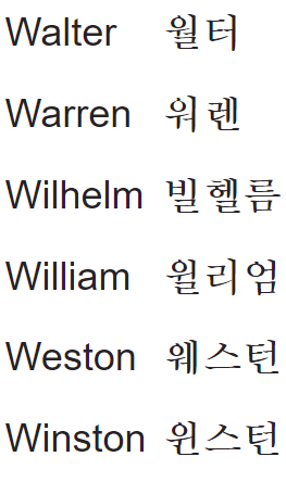 my name in korean W1