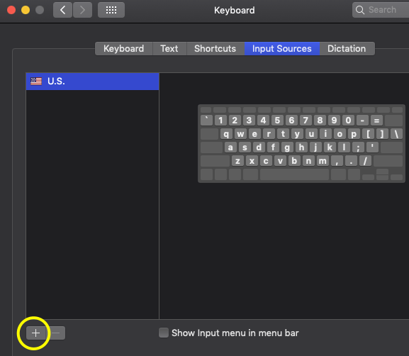 Mac OS X Korean keyboard step 3