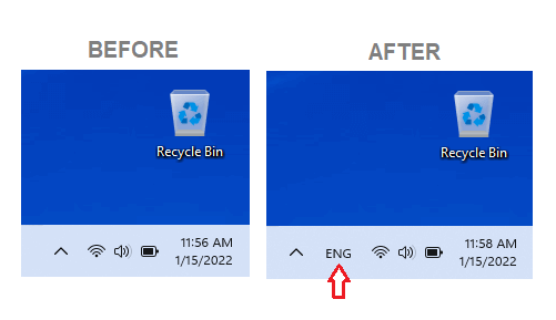 Windows 11 Korean keyboard step 8