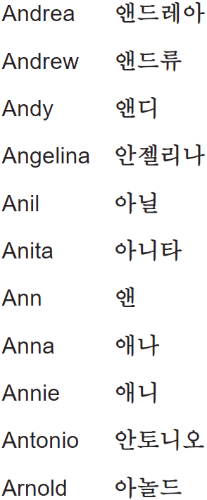 my name in korean A2