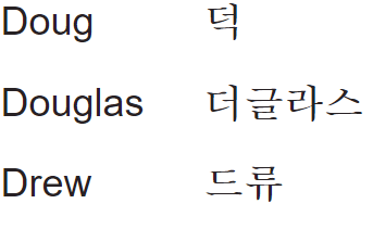 my name in korean D3