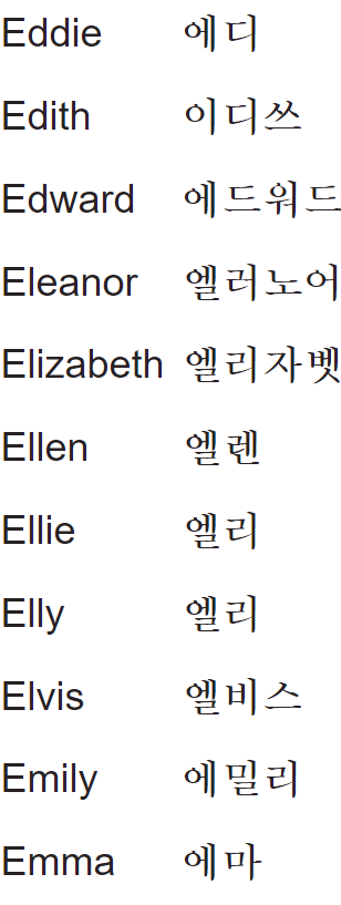 my name in korean E1