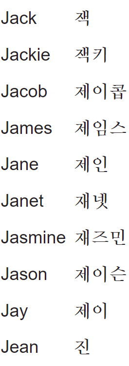 my name in korean J1