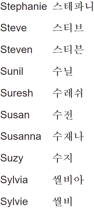 my name in korean S3