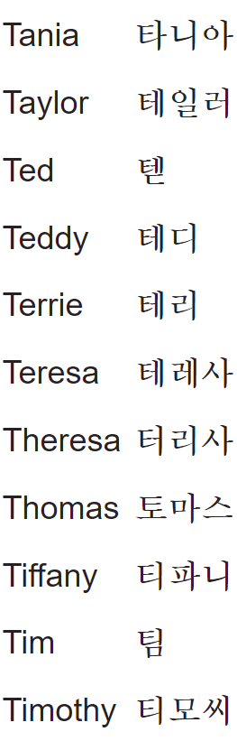 my name in korean T1